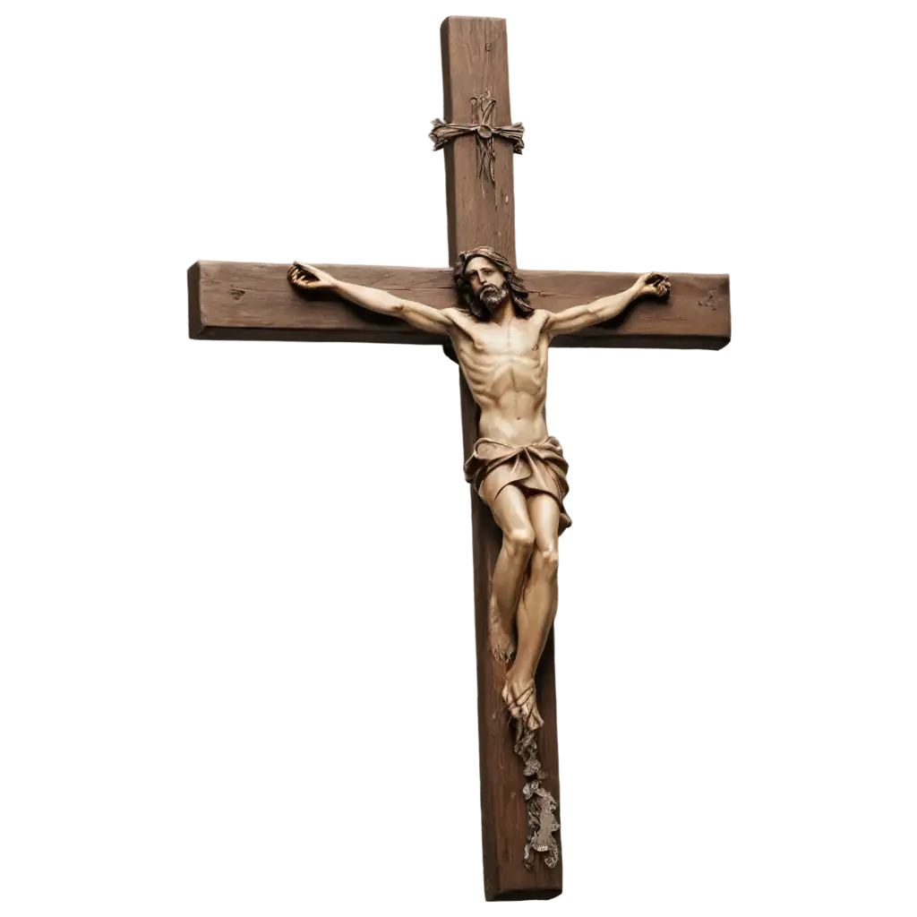 Crucifixion-of-Jesus-with-Cross-and-Nails-PNG-Image-for-Religious-and-Historical-Contexts