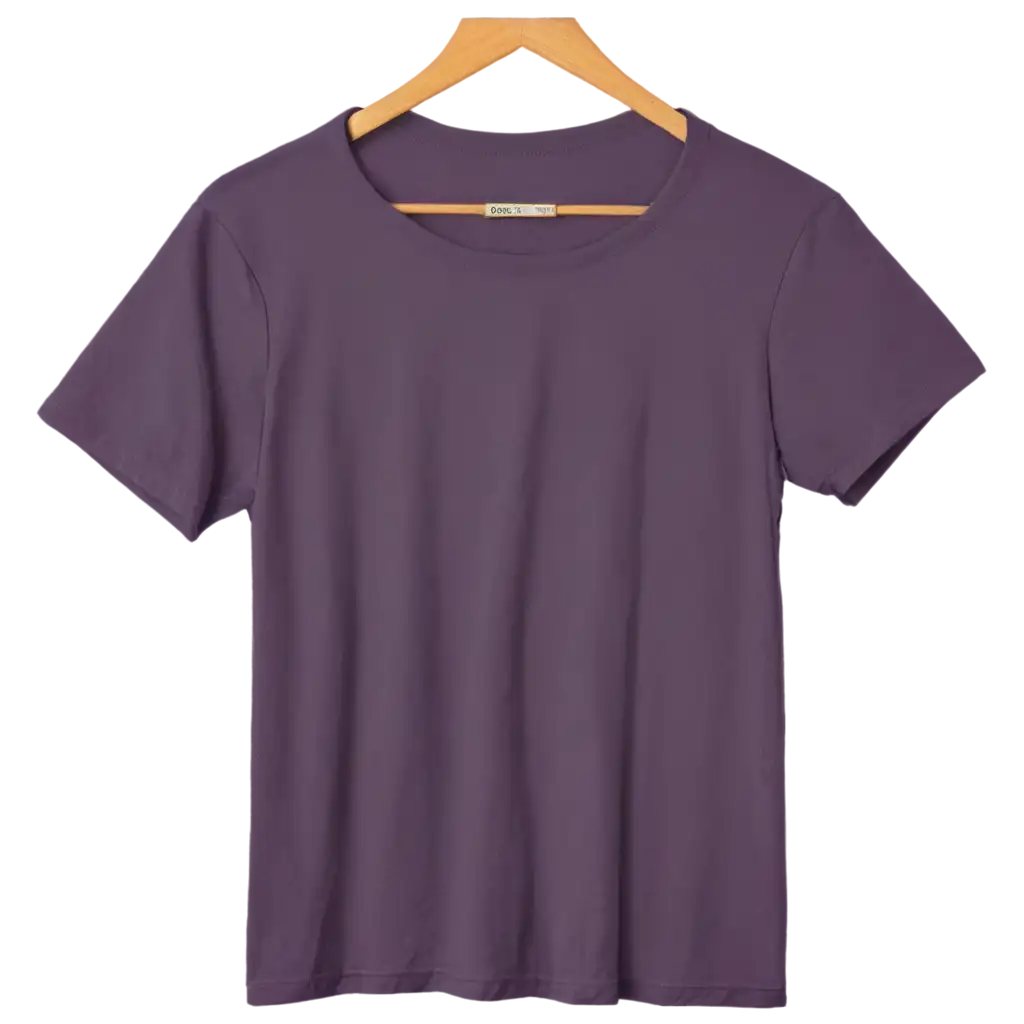 HighQuality-PNG-of-a-Purple-TShirt-Hanging-on-a-Hanger-for-Versatile-Use