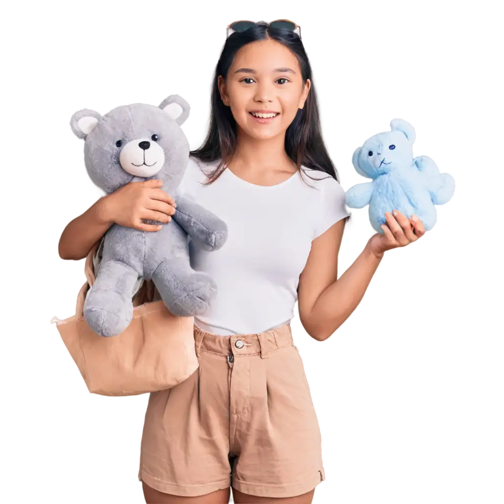 Happy-Girl-Holding-Toys-and-Plushies-PNG-Image-HighQuality-and-Versatile-Format-for-Various-Uses