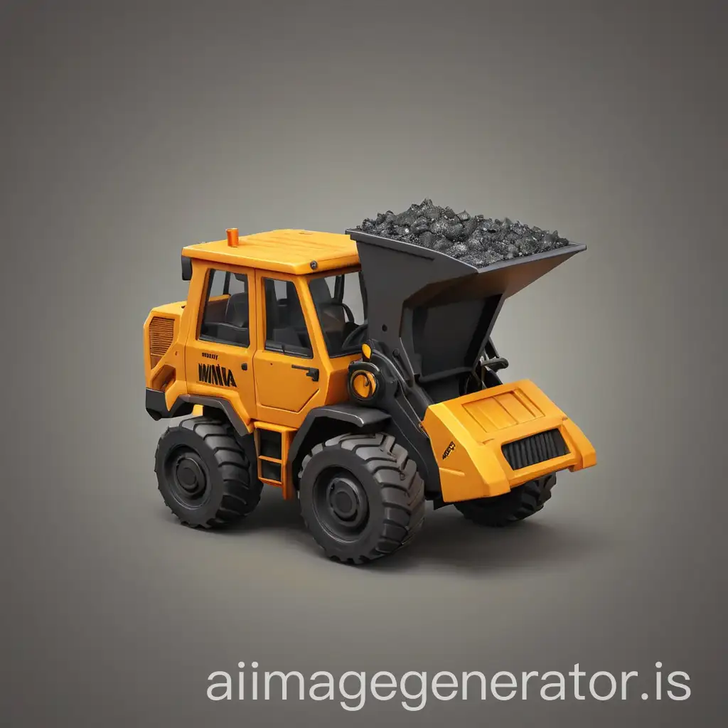 3D-Mining-Equipment-Icon-with-Yellow-Black-and-Orange-Colors