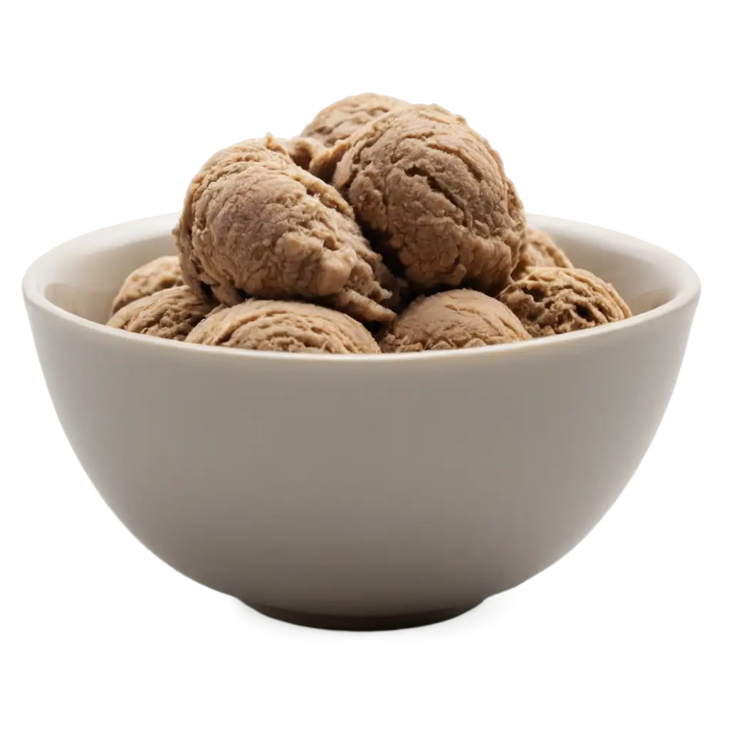 Delicious-Ice-Cream-in-a-Bowl-PNG-Image-Capturing-the-Summery-Delight