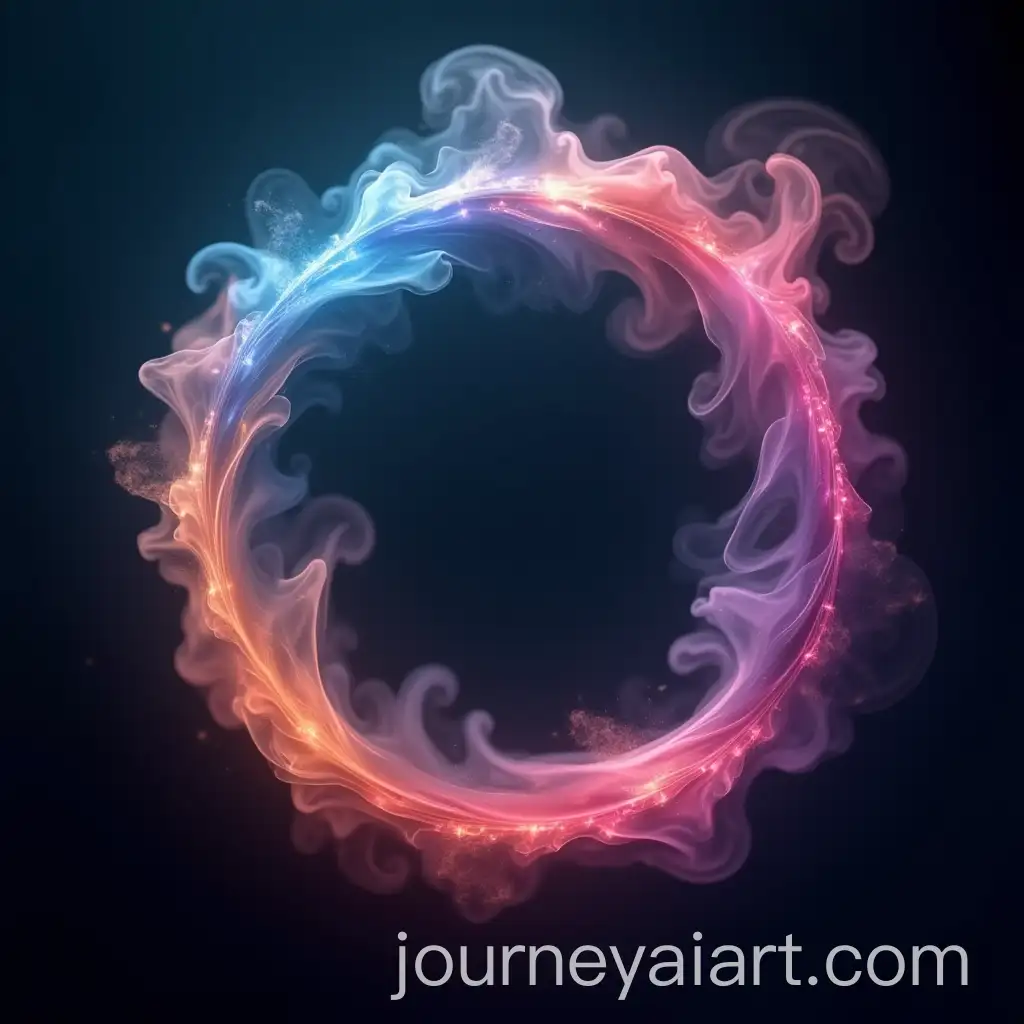 Mythical-Splash-of-Smoke-in-a-Circular-Highlight