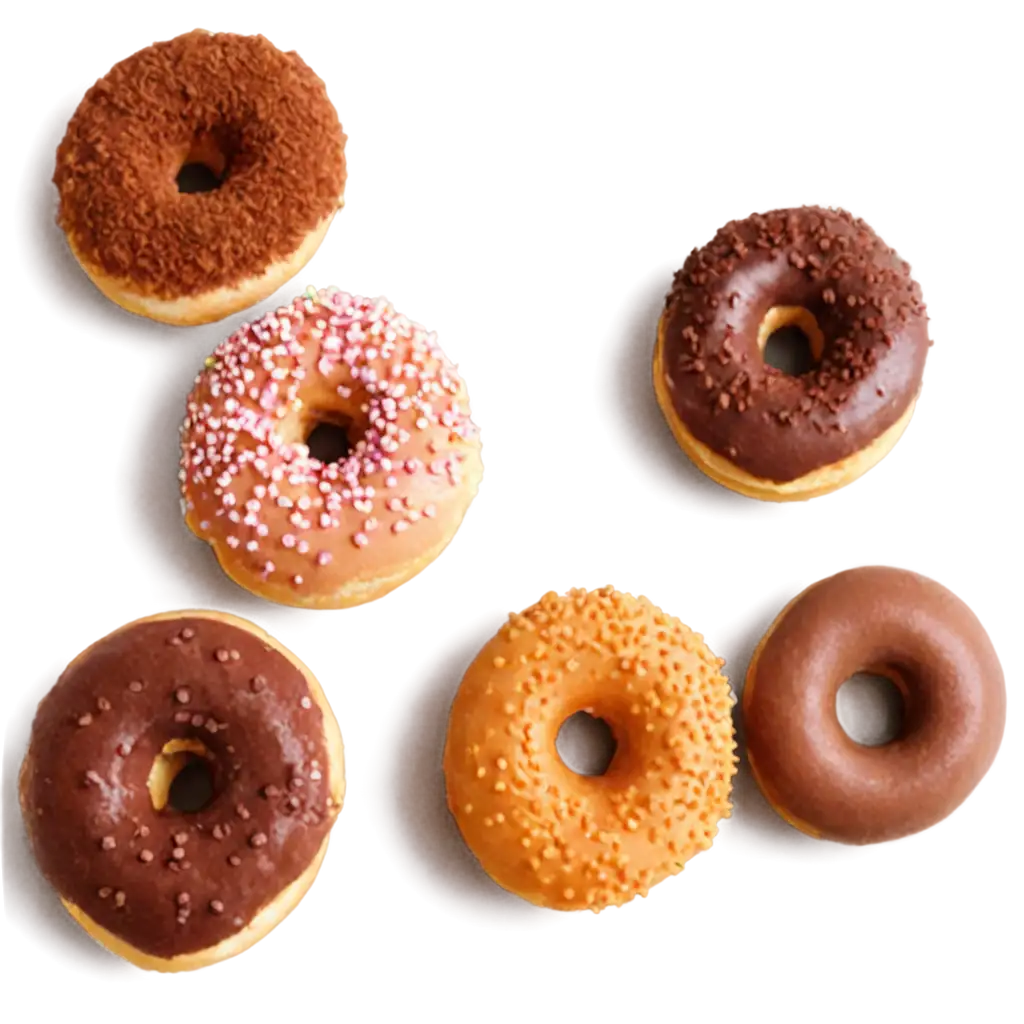 HighQuality-Donuts-PNG-Image-for-Versatile-Design-Applications