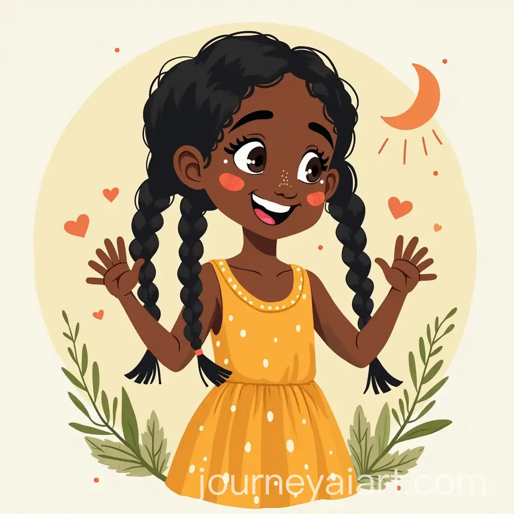 Happy-Black-Girl-with-Vitiligo-PlayingAI-Image-Prompt-Expansion-and-Braids