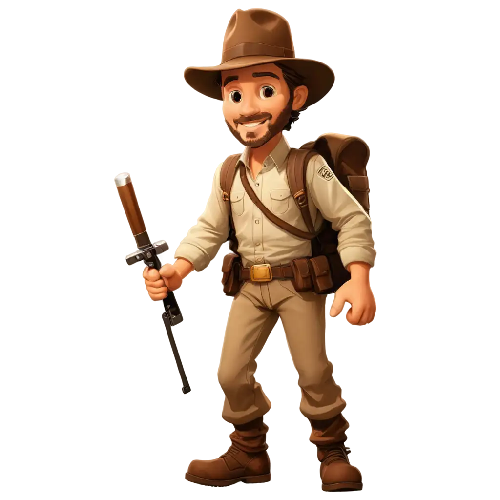 PNG-Image-of-an-Adventurous-Explorer-Sprite-Inspired-by-Indiana-Jones