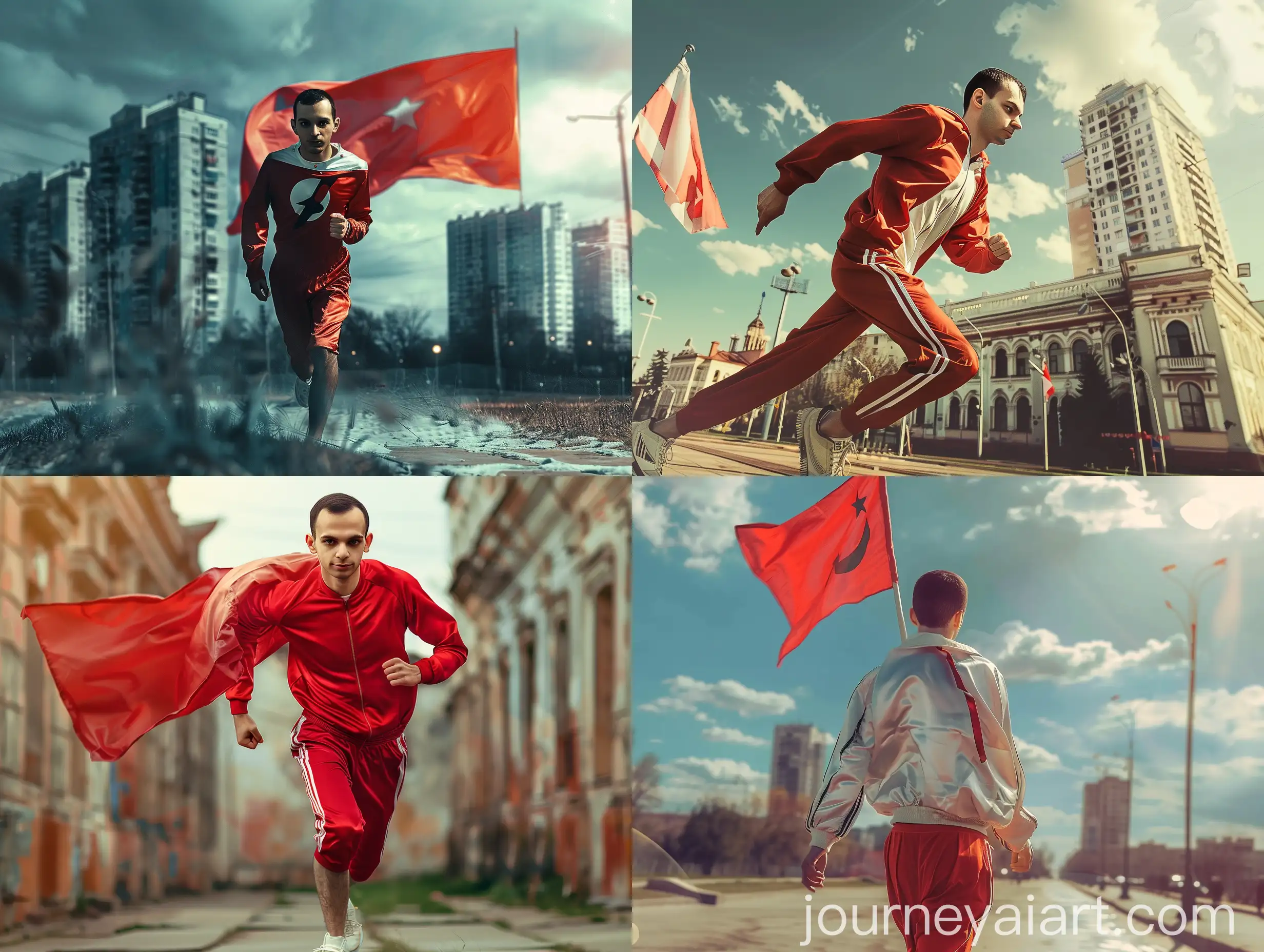 Sport-Costume-at-Kyiv-City-USSR-Flag-HighResolution-Photo