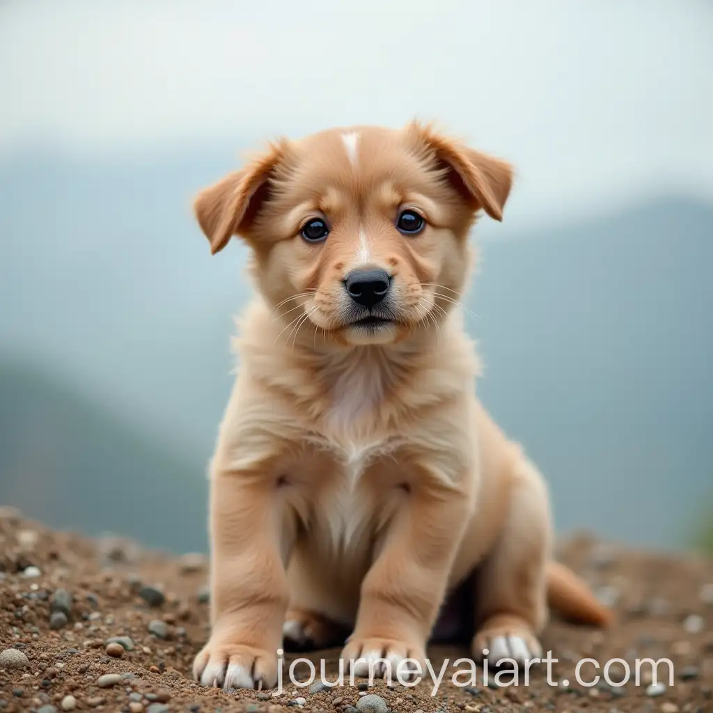 A-PlayfulAI-Image-Prompt-Expansion-Puppy-on-Top-of-the-World