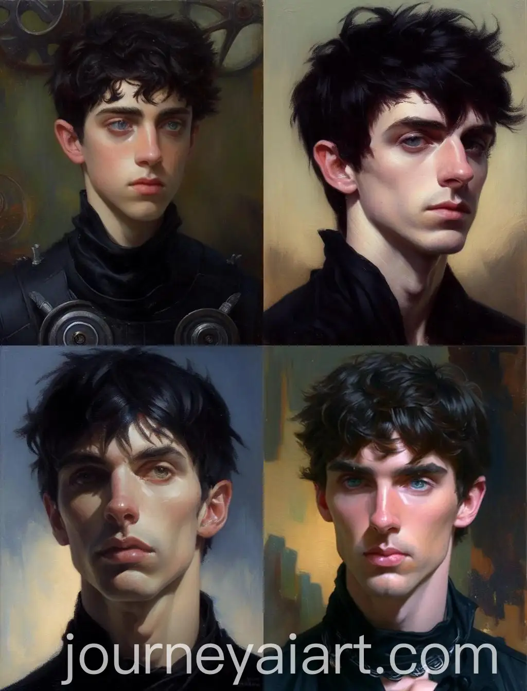 Detailed-SciFi-Steampunk-Portrait-of-a-Pale-Man-in-Black