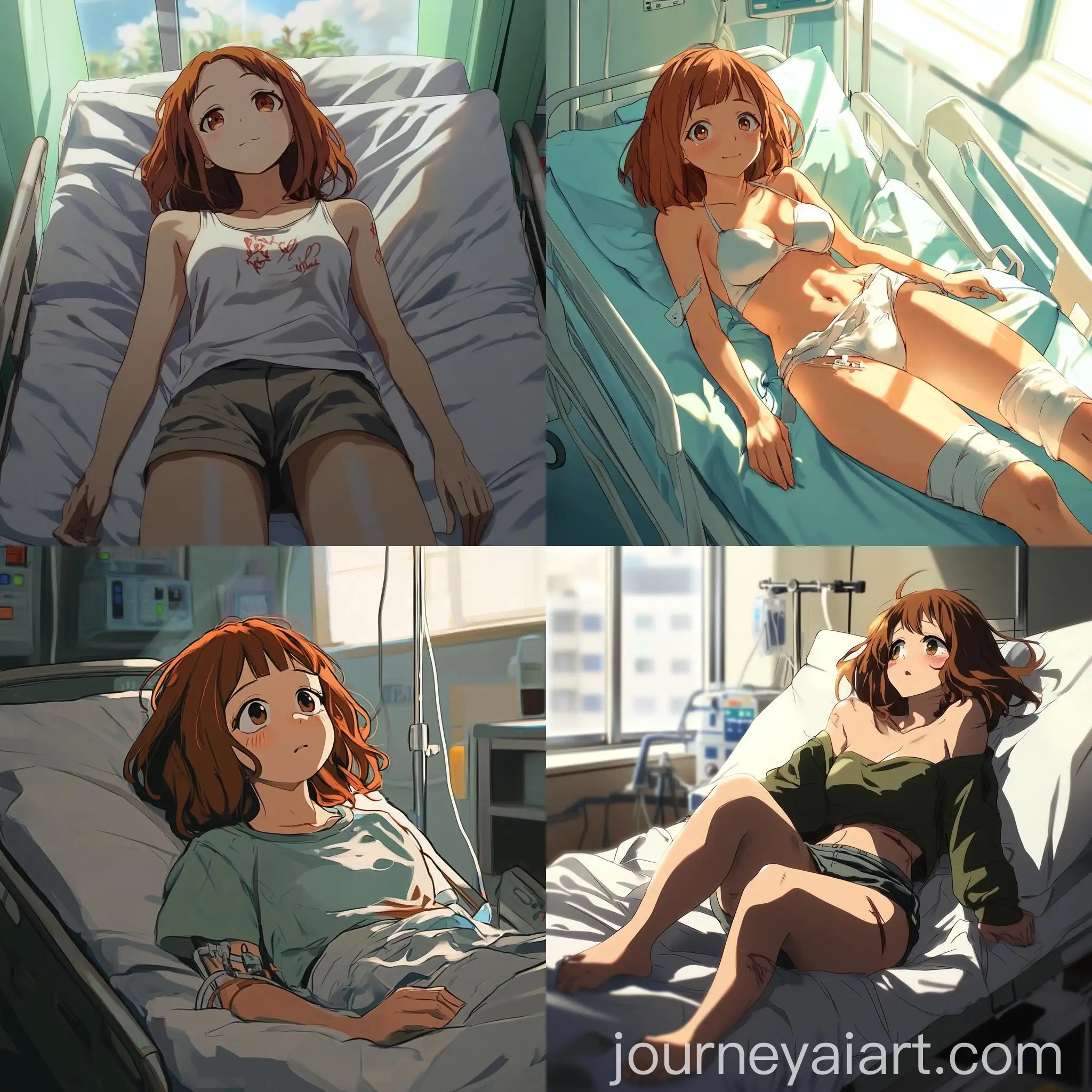 Ochako-Uraraka-My-Hero-Hospital-Bed-Scene