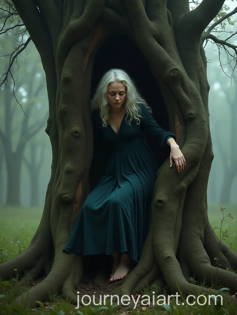 MiddleAged-Witch-Entangled-by-Magical-Tree-in-Dark-Fantasy-Scene