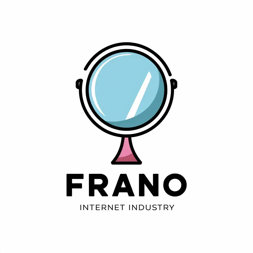 LOGO-Design-for-FRANO-Elegant-Makeup-Mirror-Symbol-for-Internet-Industry