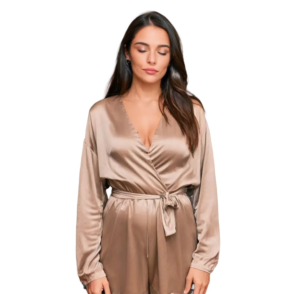Sensual-PortraitPNG-Image-Prompt-Analysis-of-a-Woman-in-Silk-Robes-HighQuality-PNG-Image-with-CandleLit-Ambience