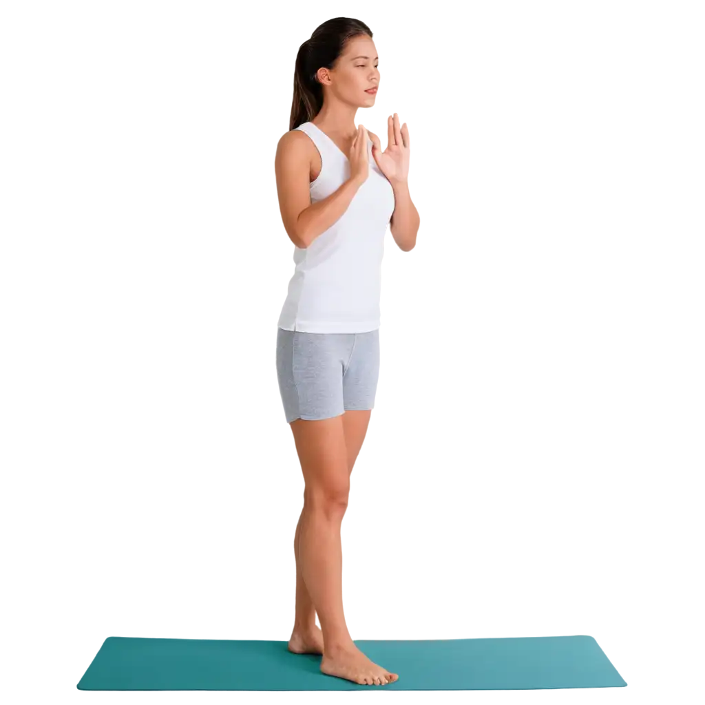 Innovative-Yoga-Mat-with-Movement-Sensors-in-Tender-White-Blue-and-Green-Hues-PNG-Image