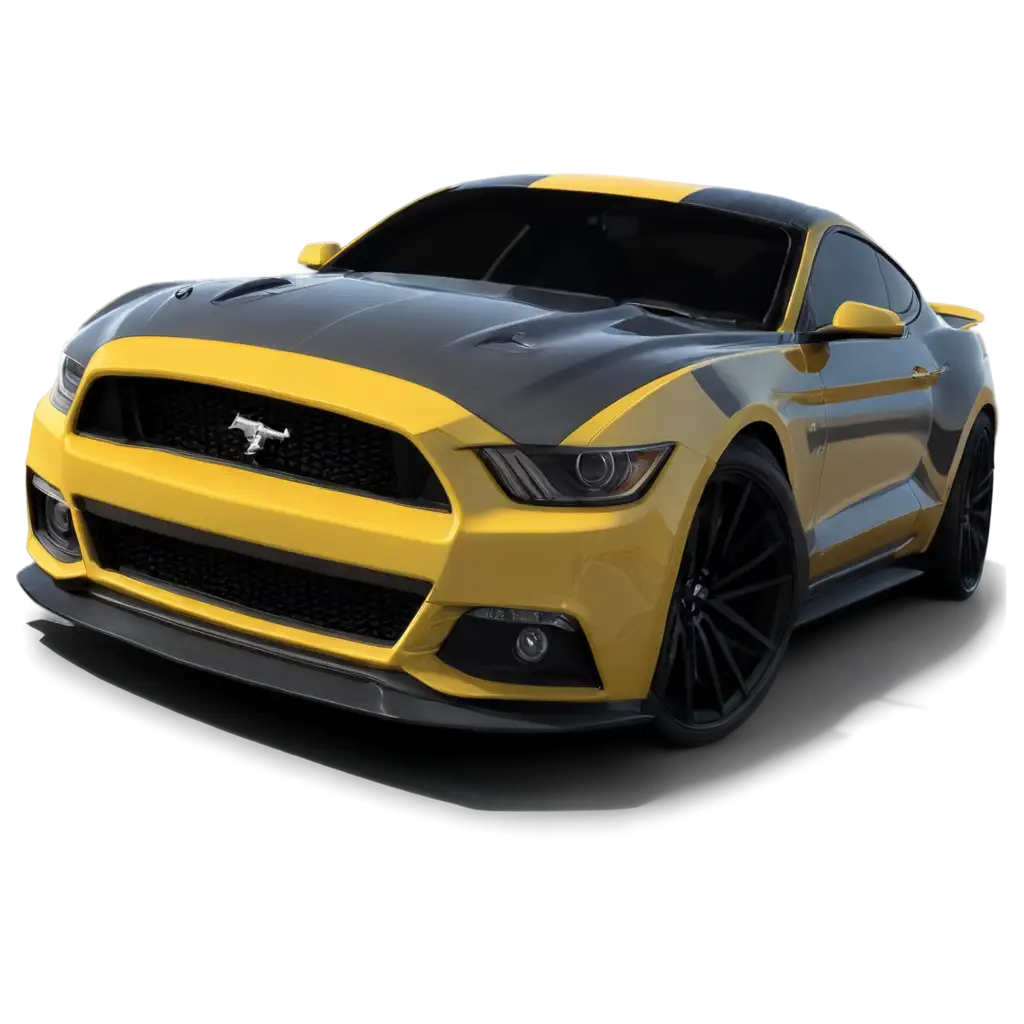 Ford-Mustang-Anime-Style-PNG-Image-Captivating-Fusion-of-Classic-Design-and-Anime-Artistry