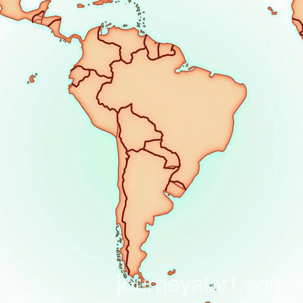 Map-of-Peru-Highlighted-on-the-South-American-Continent