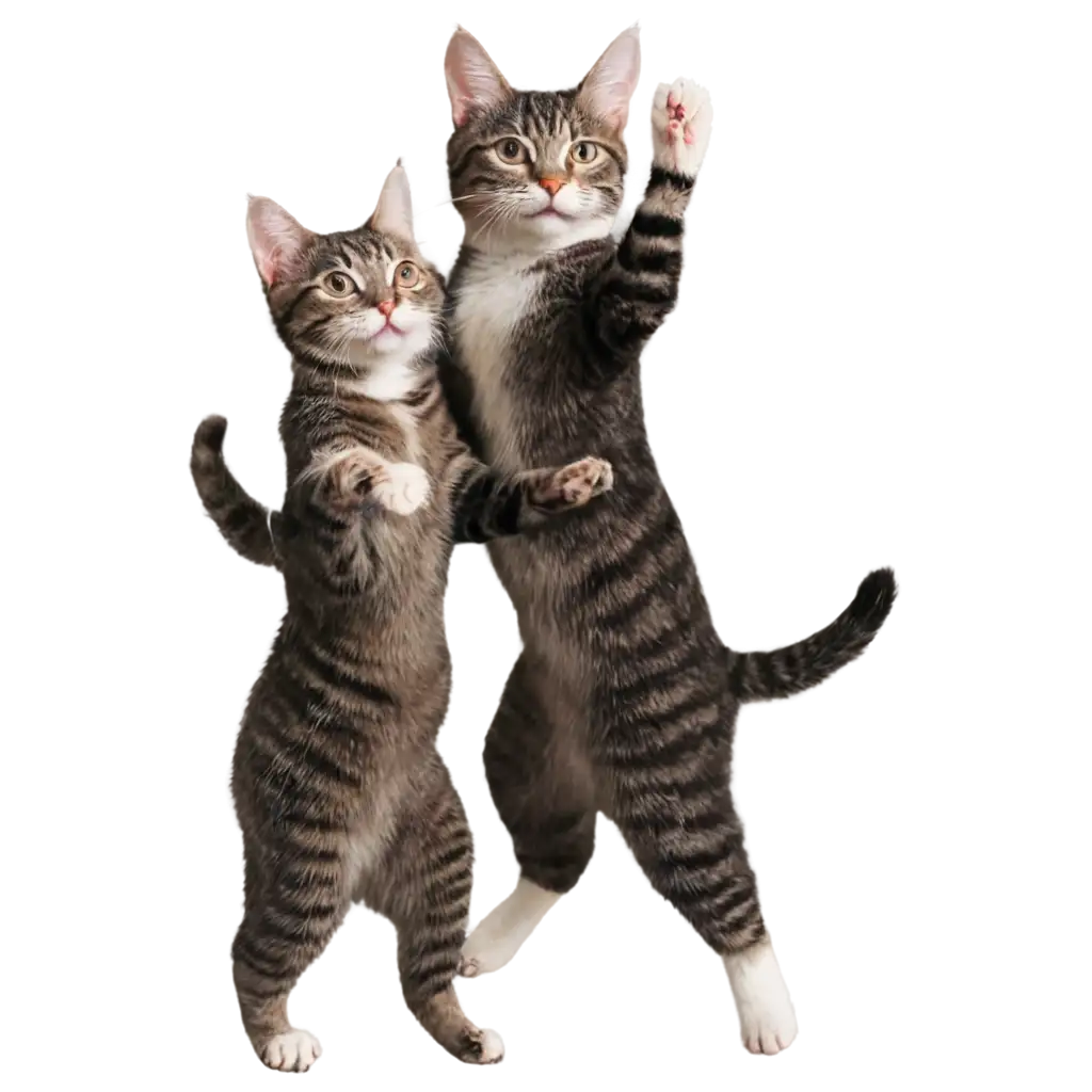 Dancing-Cats-PNG-A-Playful-Visual-Delight-for-Your-Creative-Projects