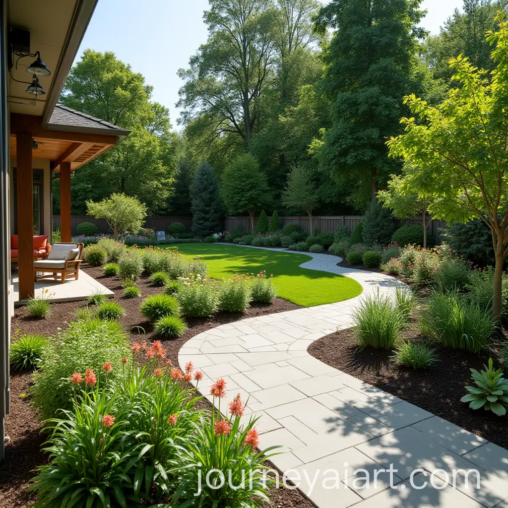 Backyard-with-Beautifully-Designed-Flower-Beds-and-Landscaping