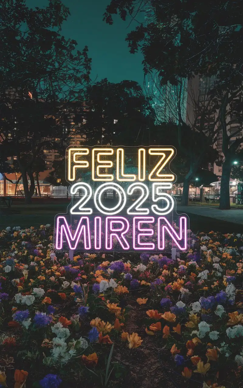 Happy-2025-MIREN-Neon-Lights-and-Colorful-Flowers-in-a-Nighttime-Park