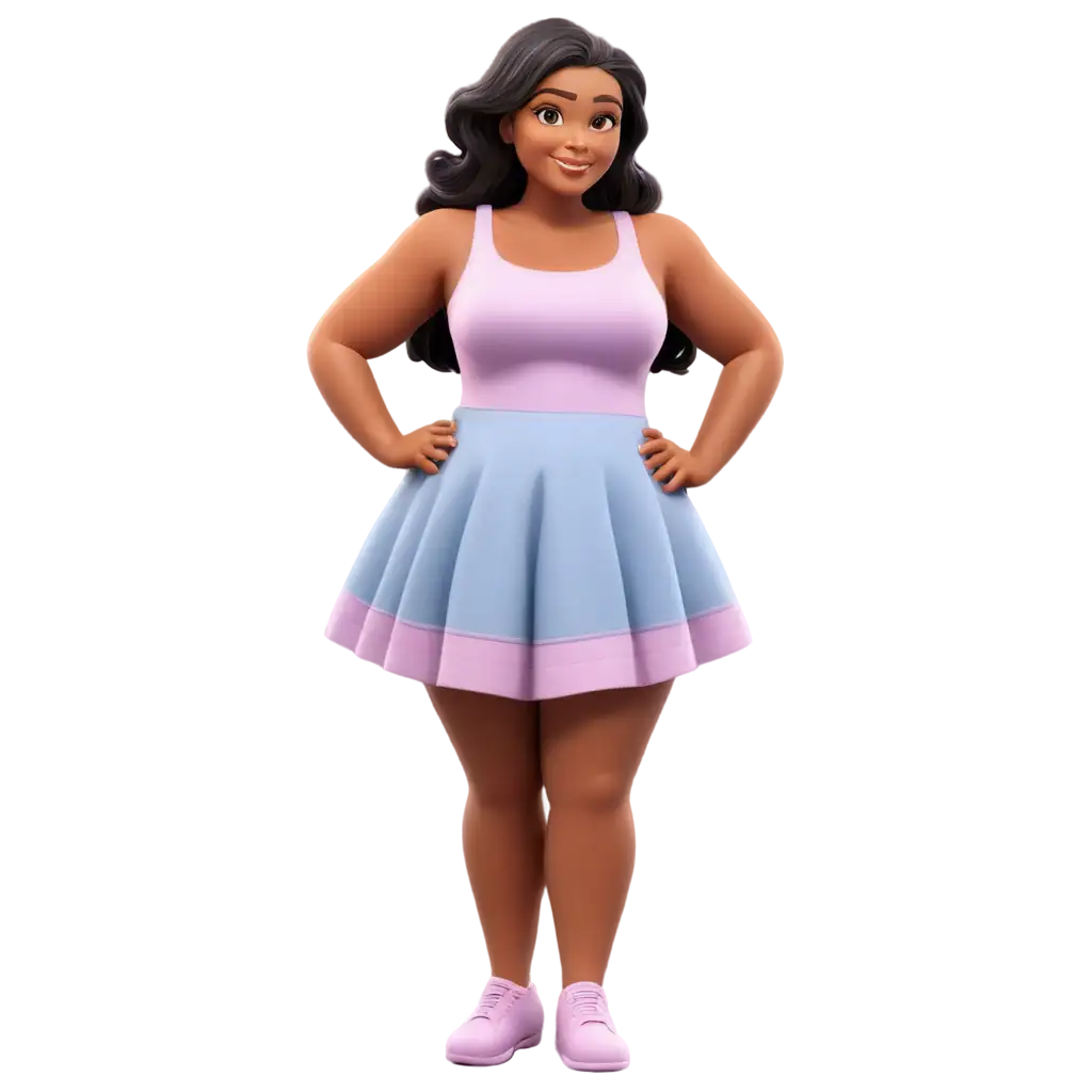 Big-Girl-Cartoon-PNG-HighQuality-Image-for-Versatile-Use