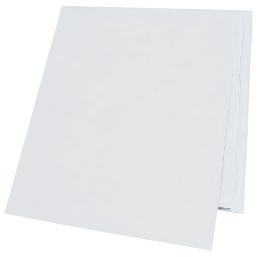 Blank-Sheets-of-Paper-Stacked-5-to-6-Sheets-on-a-Table-PNG-HighQuality-and-Versatile-Image-for-Various-Uses