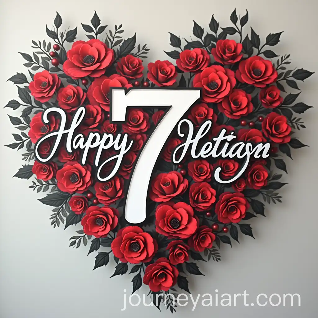 Elegant-7th-Anniversary-Design-in-Red-Black-Grey-and-White