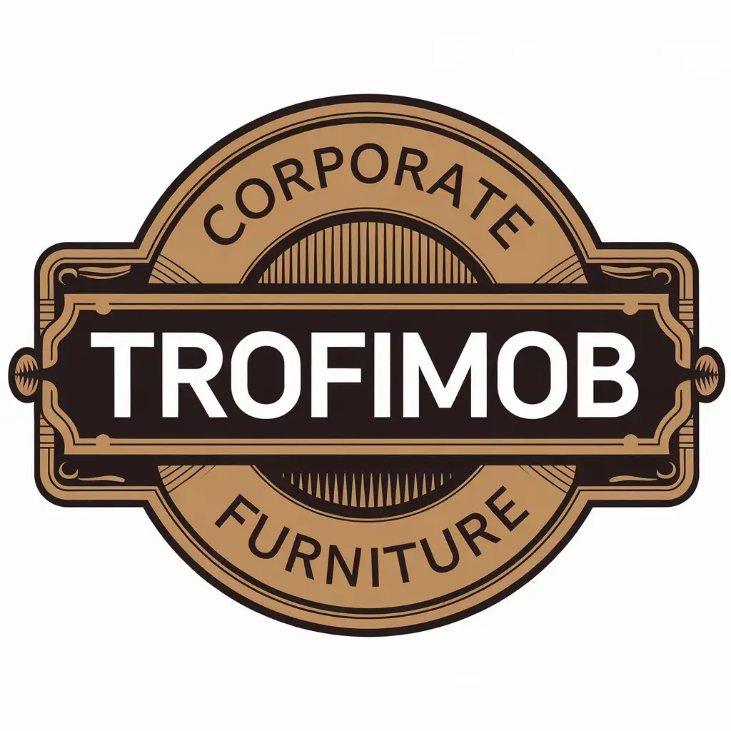 LOGO Design for TROFIMOV Corporate Furniture Symbol with a Clear Background