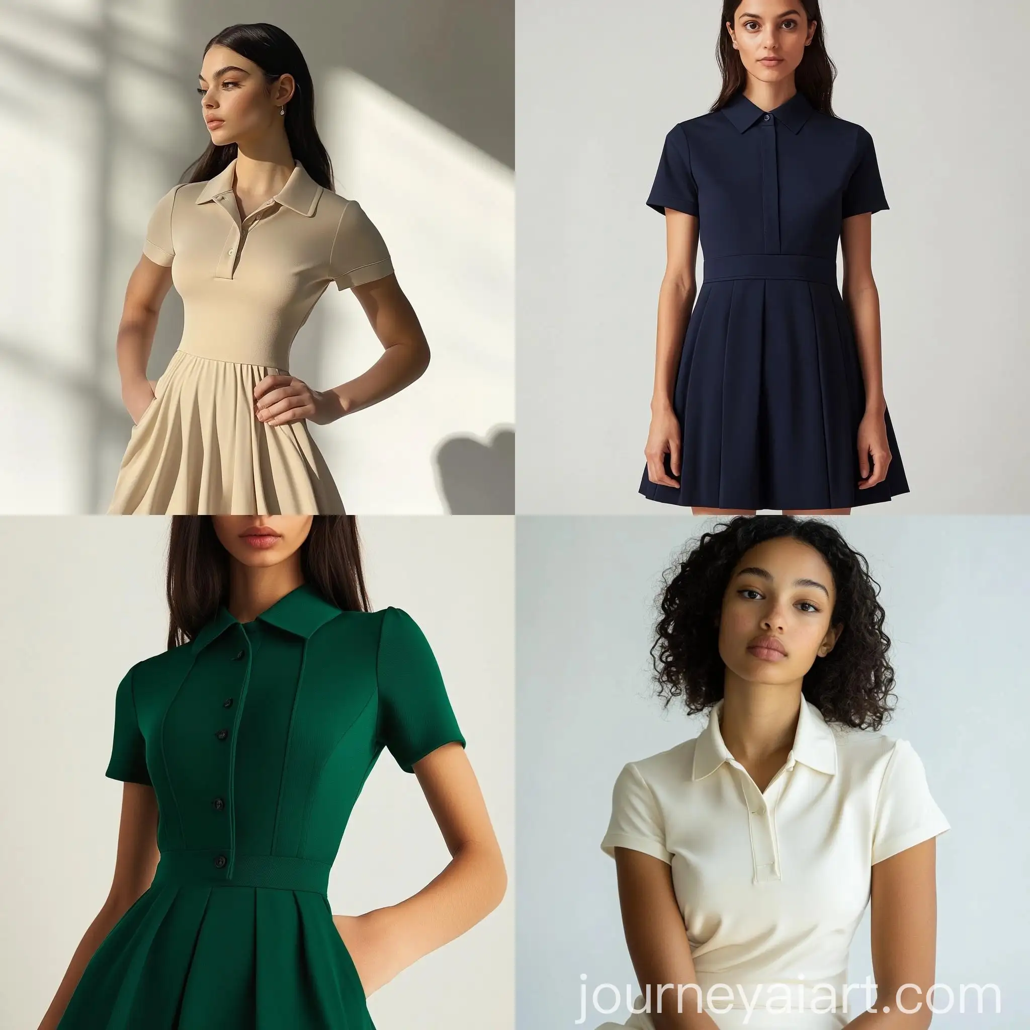 Elegant-Midi-Polo-Dress-with-Flared-Seam-Version-61