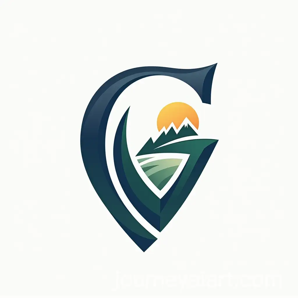 Elegant-and-Fluid-GV-Logo-with-Nature-Elements-Representing-Graphy-Valley