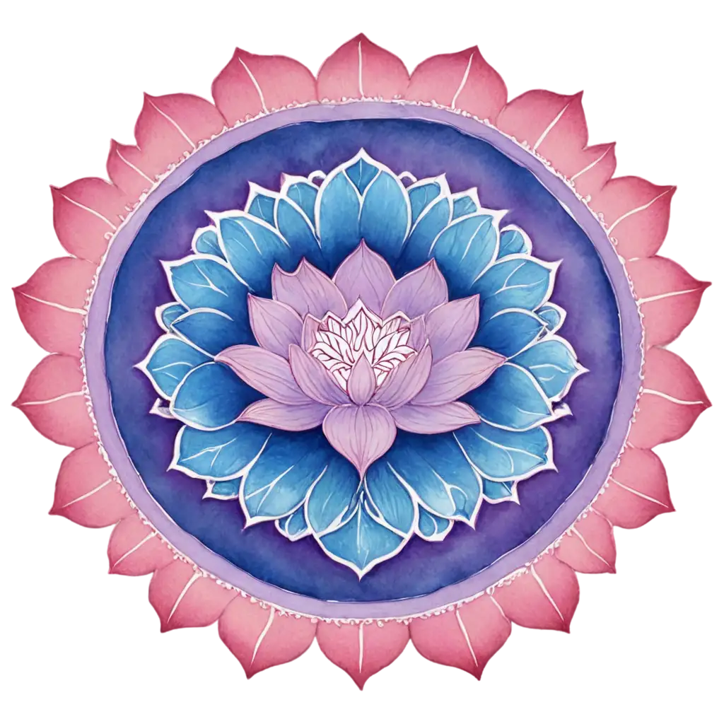 Spiritual-Floral-Mandala-PNG-with-Hindi-Text-Pastel-Pink-Blue-and-Purple-Design-for-Artistic-and-Meditation-Use