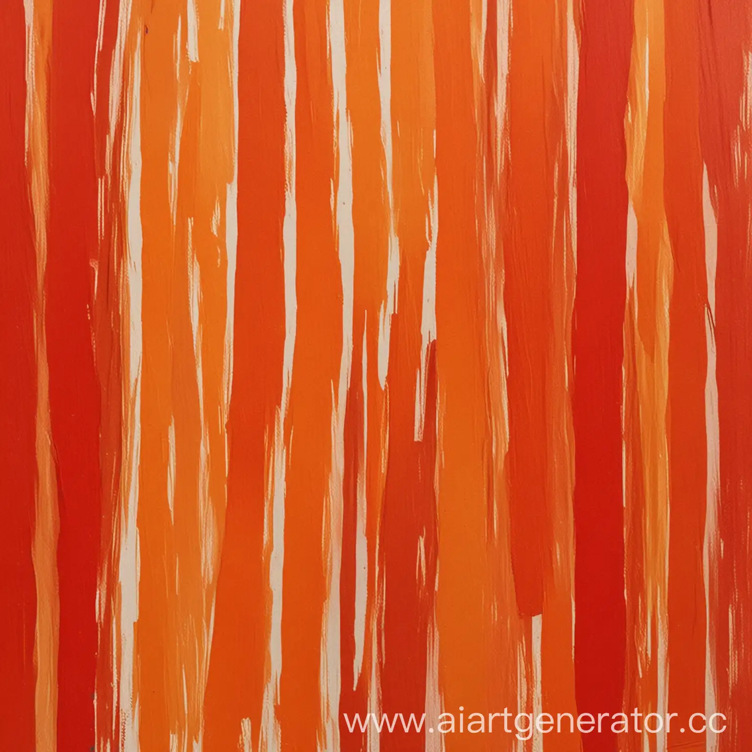 Abstract-Brush-Strokes-in-Shades-of-Orange-and-Red