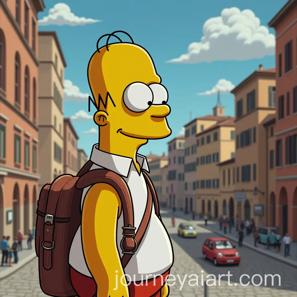 Homer-Simpson-Exploring-Rome-in-a-Fun-Adventure