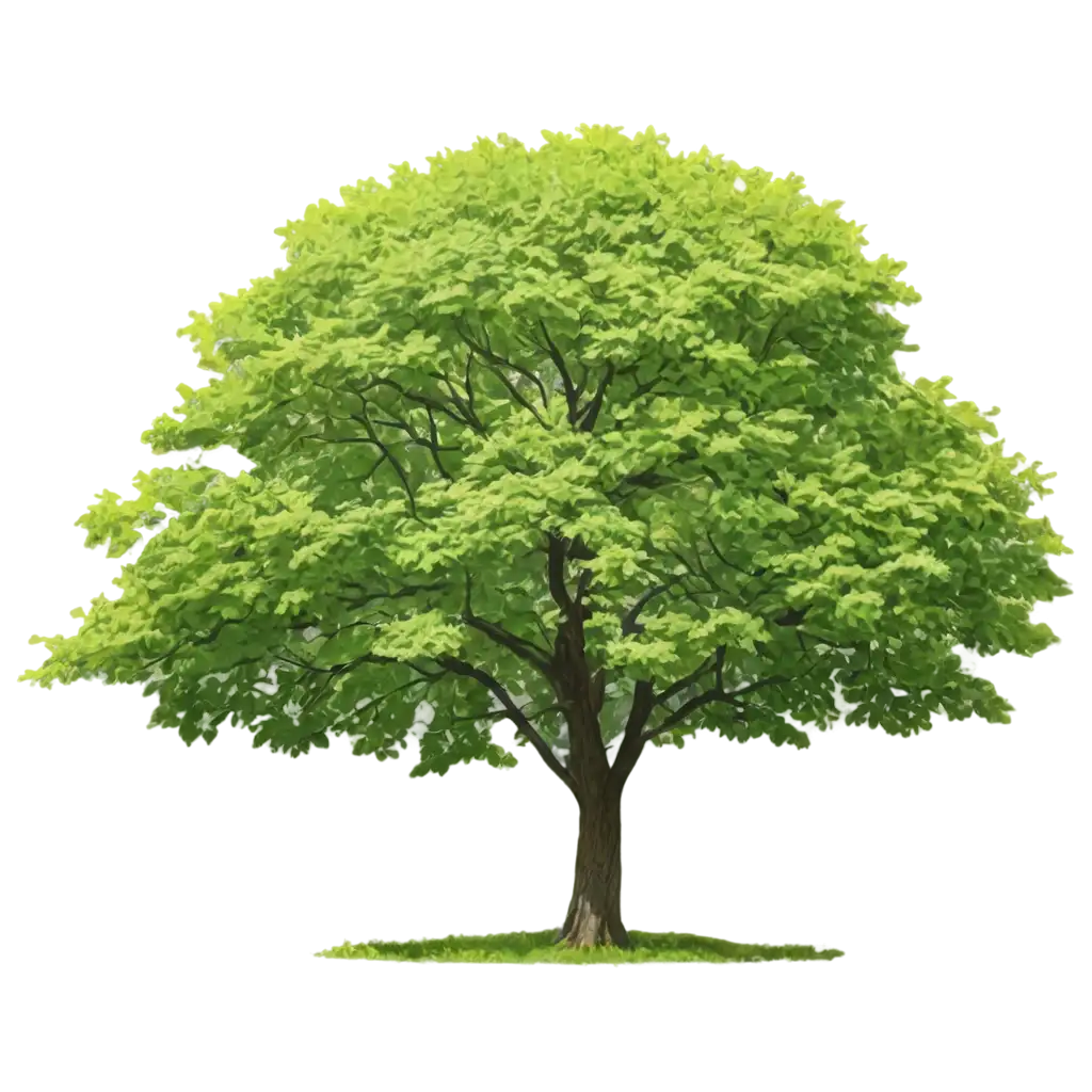 HighQuality-PNG-Tree-Vector-Enhance-Your-Design-Projects-with-Clear-Detailed-Graphics