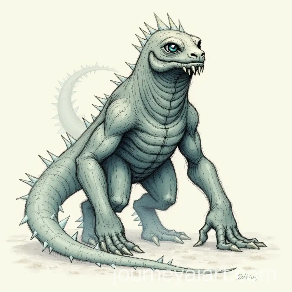 Mysterious-Sea-Monster-Sketch-in-a-Dark-Ocean-Setting