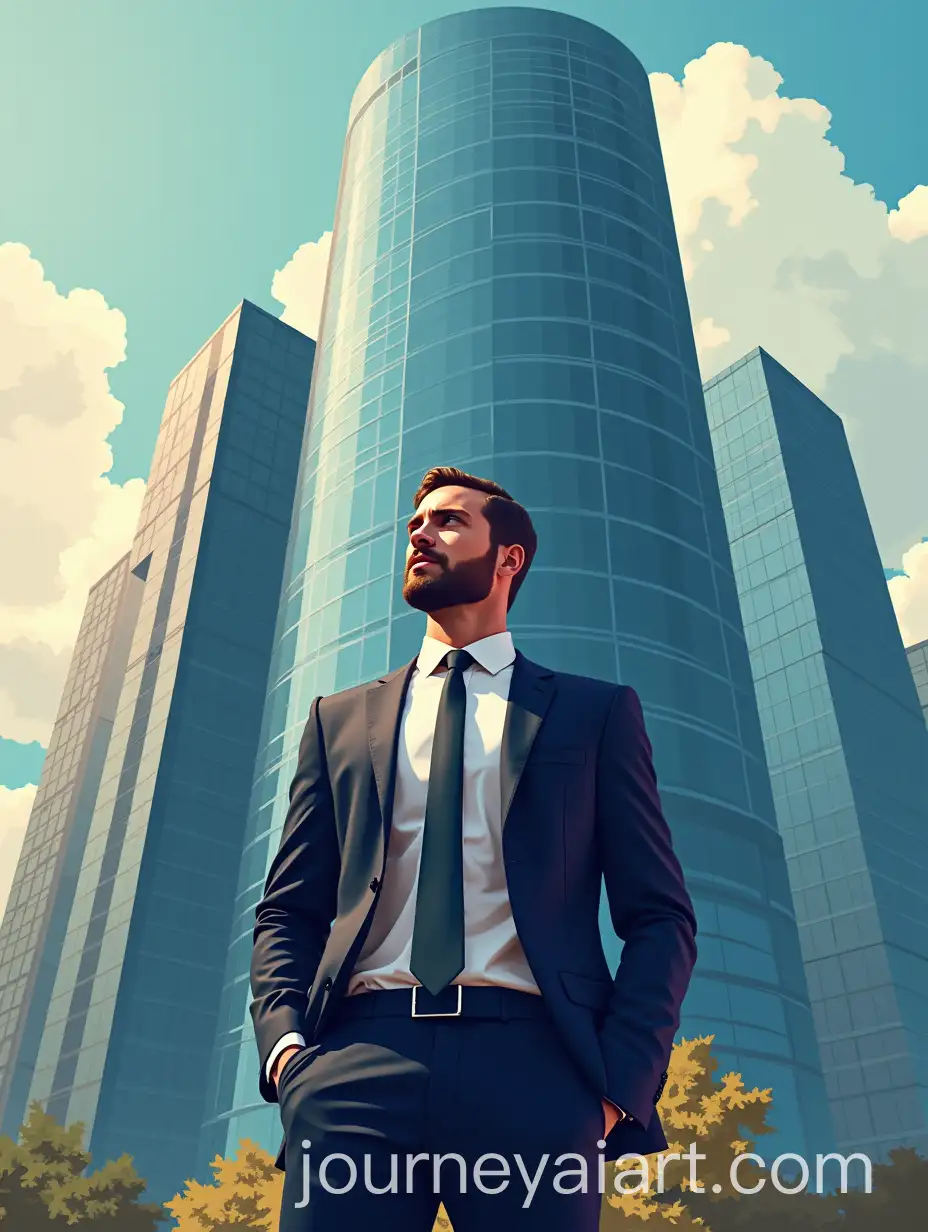 Successful-Entrepreneur-in-Front-of-Modern-Company-BuildingAI-Image-Expansion