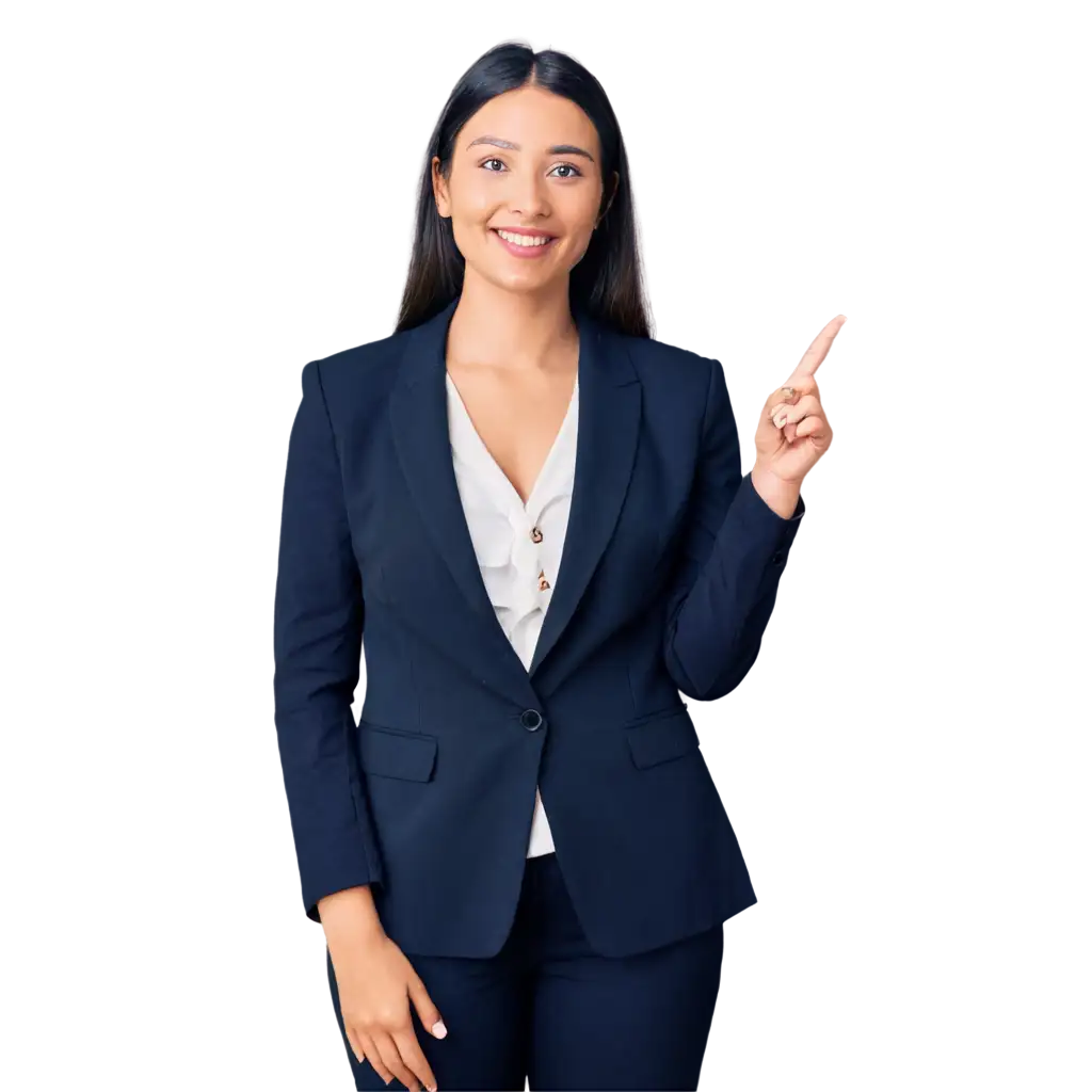 Professional-PNG-Image-of-a-Woman-in-Formal-Clothes-Pointing-at-a-Screen