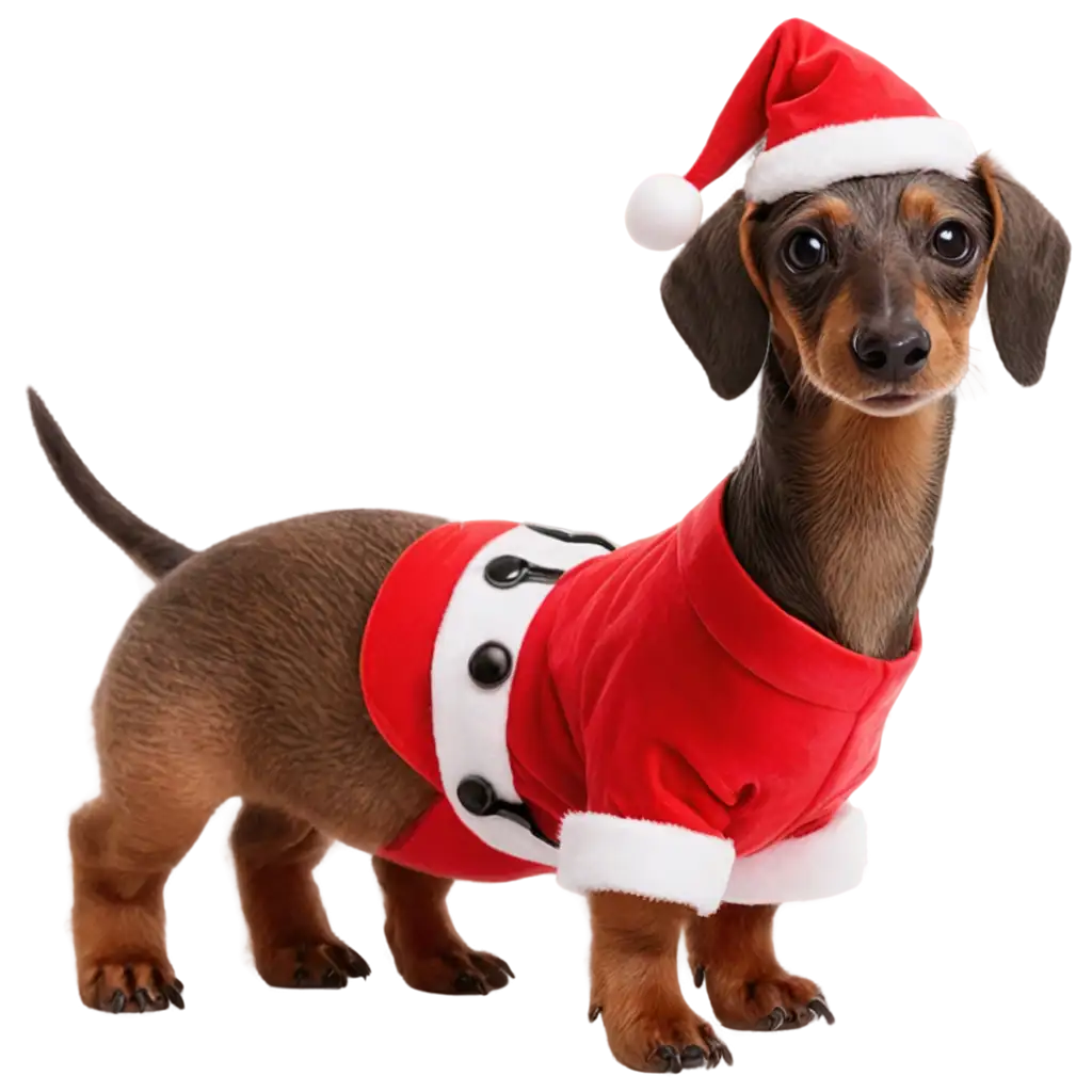 WireHaired-Dachshund-in-Santa-Claus-Costume-PNG-HighQuality-Transparent-Image-for-Holiday-Projects