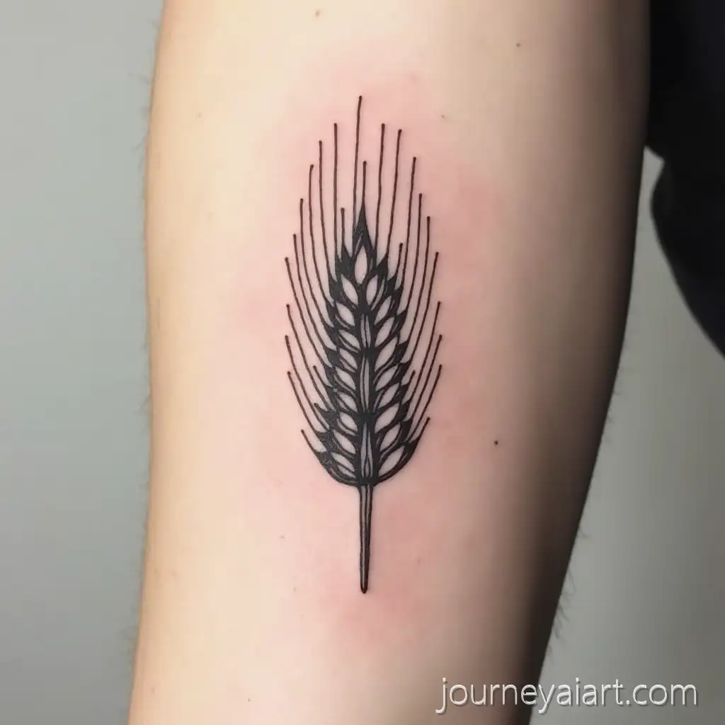 SmallWheat-ear-Veles-tattoo-Wheat-Ear-Tattoo-in-the-Symbol-of-Veles