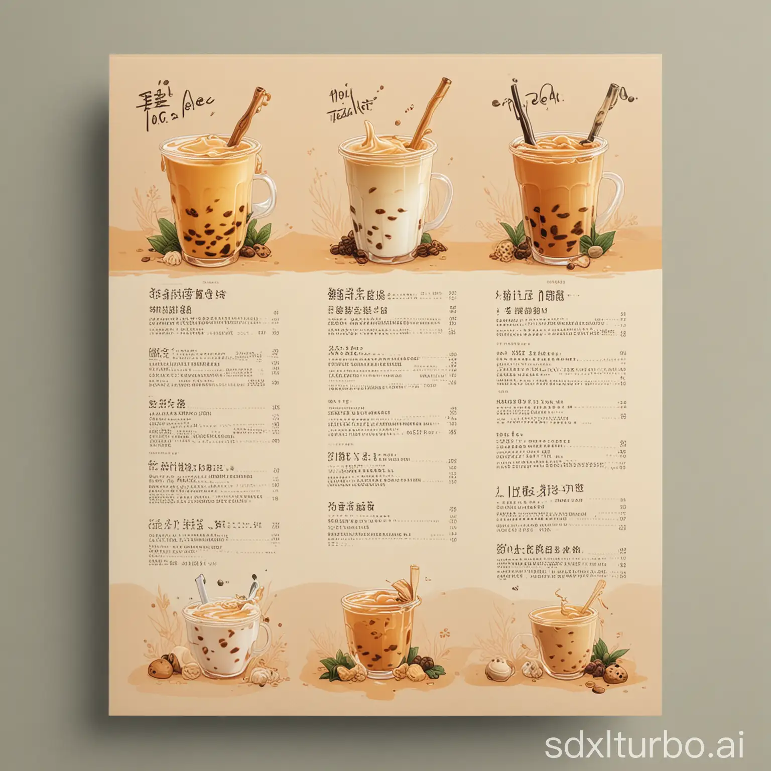 Design-of-a-Milk-Tea-Menu-by-Xi-Cha