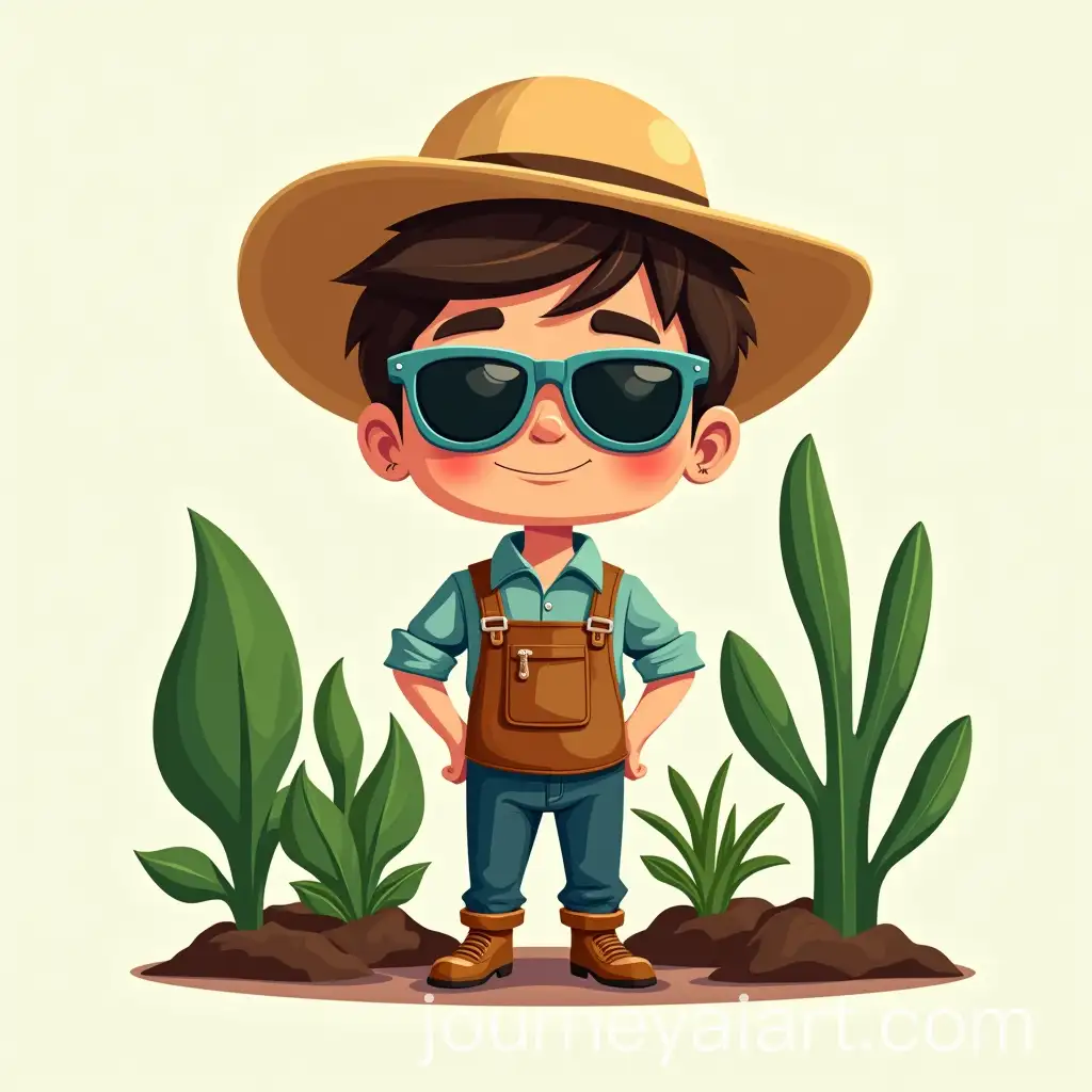 Modern-Luxury-Farmer-Mascot-for-Plant-Papi-Brand