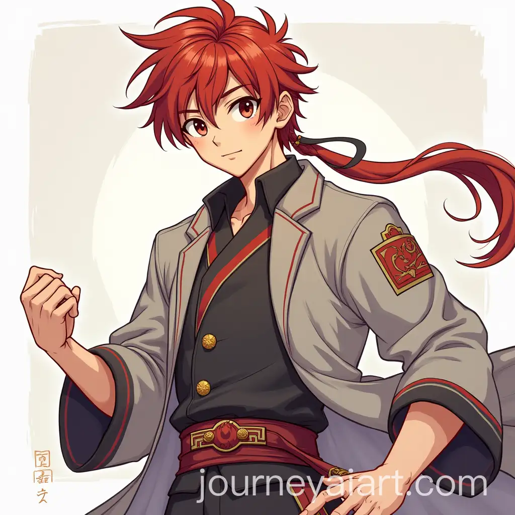 Gojo-Satoru-Manga-Character-in-Xiaomi-Company-Clothing