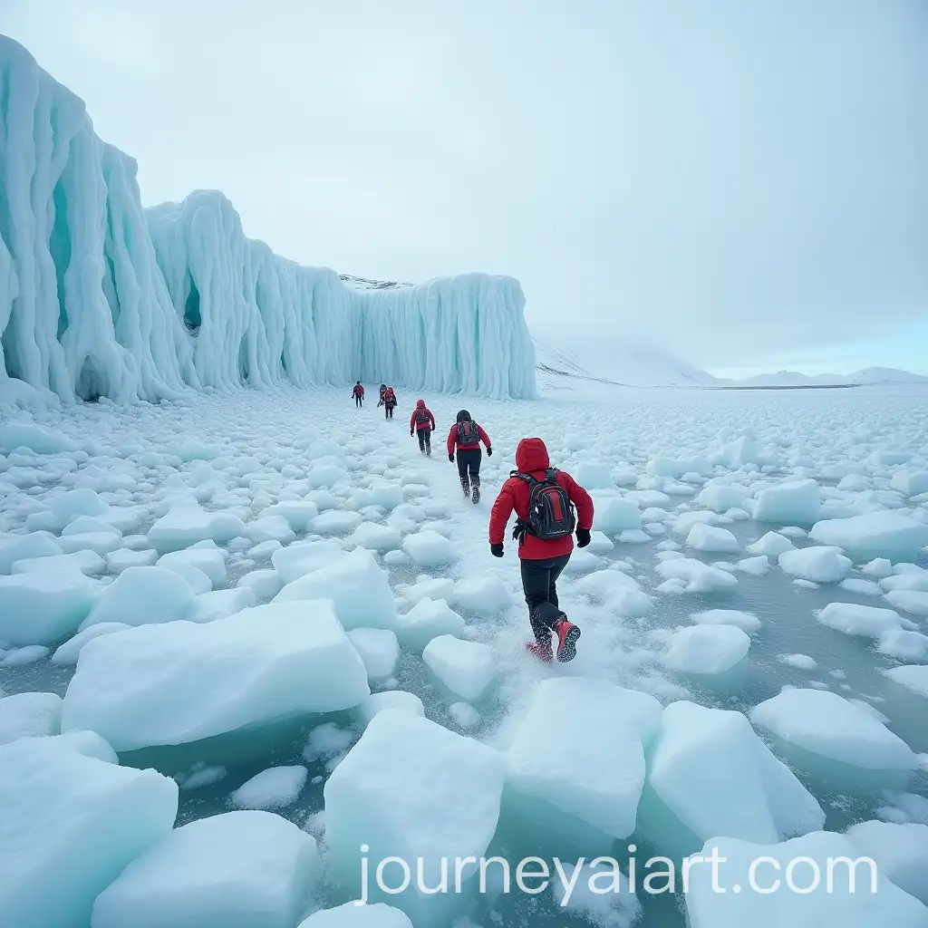 AdrenalineFueled-Escape-on-Crumbling-Ice