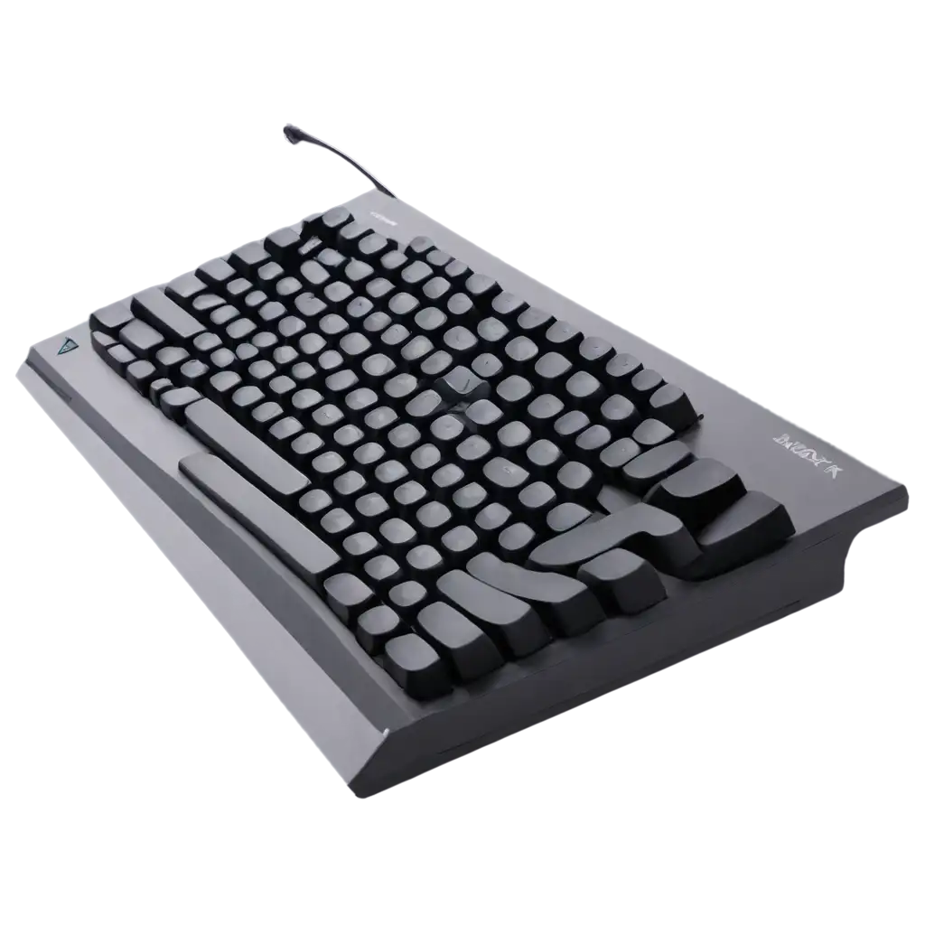 a mechanical keyboard with joystick