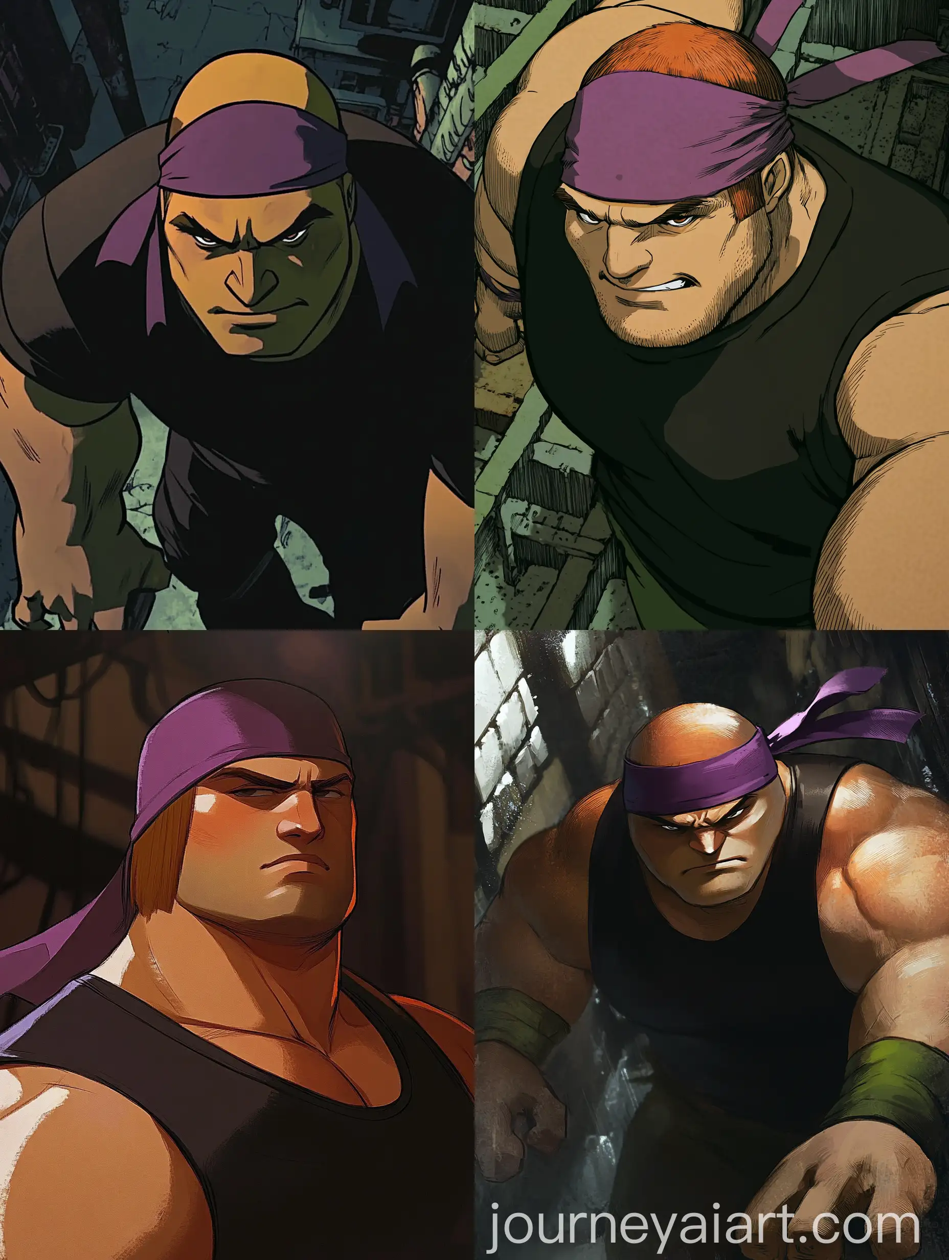 Strong-Teenage-Boy-in-Urban-Sewer-Setting-Teenage-Mutant-Ninja-Turtles-Style