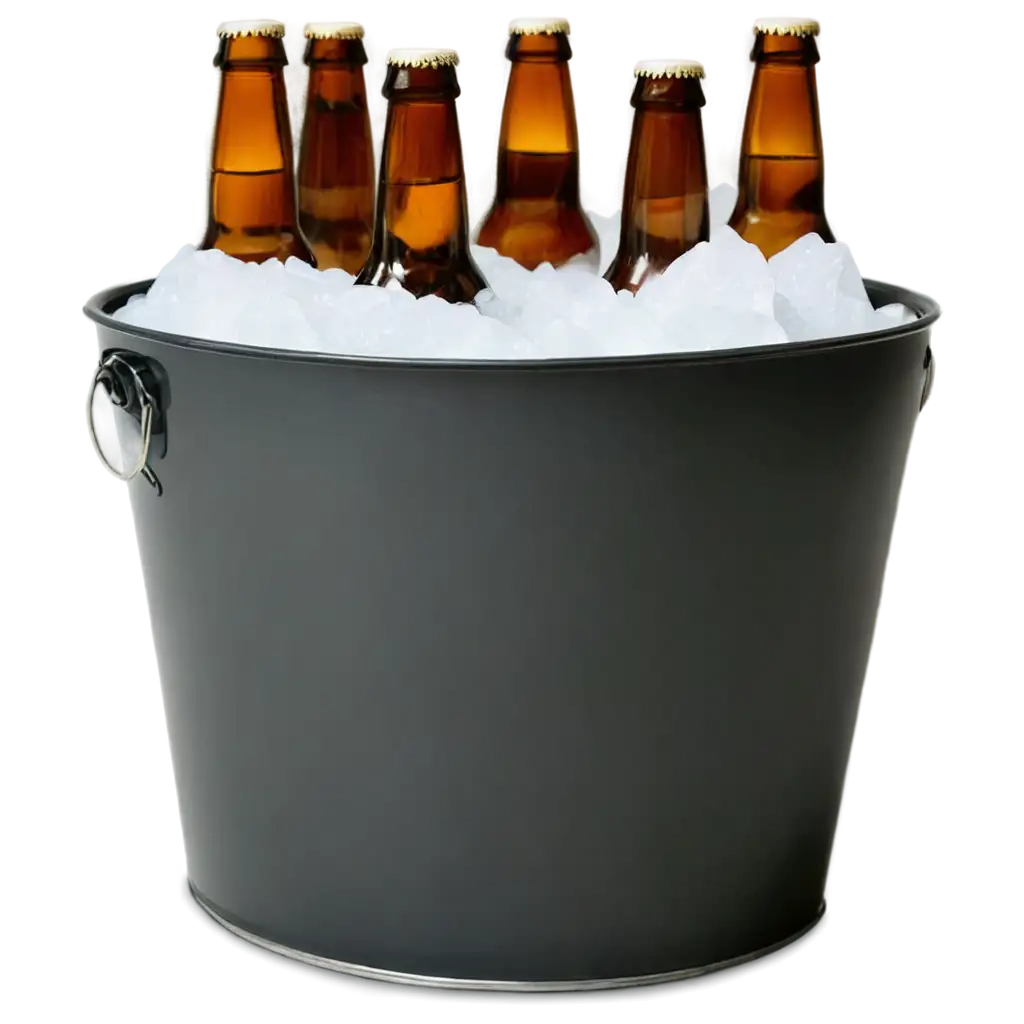 Antarctica-Original-Beer-Bucket-with-Chilled-Bottles-PNG-Image-for-Bar-Promotions