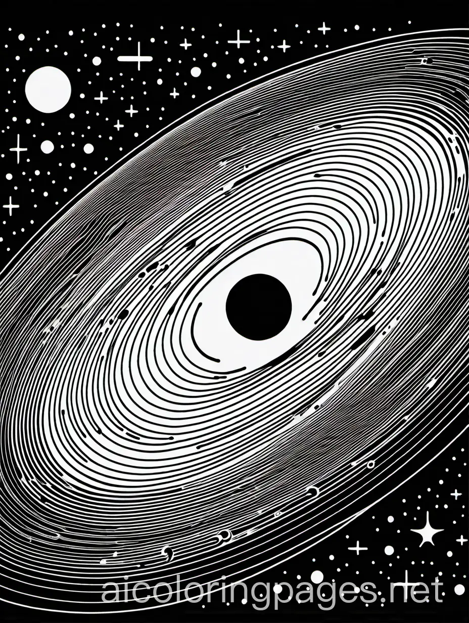 Simplicity-in-Space-Black-Hole-Coloring-Page