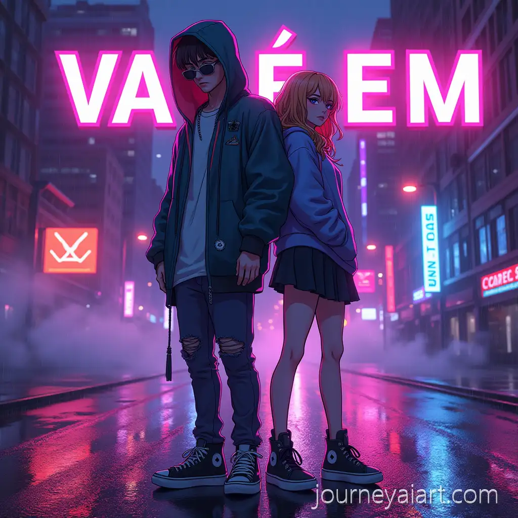 AnimeStyle-Brazilian-Phonk-Album-Cover-with-Neon-Urban-Streetwear-Character