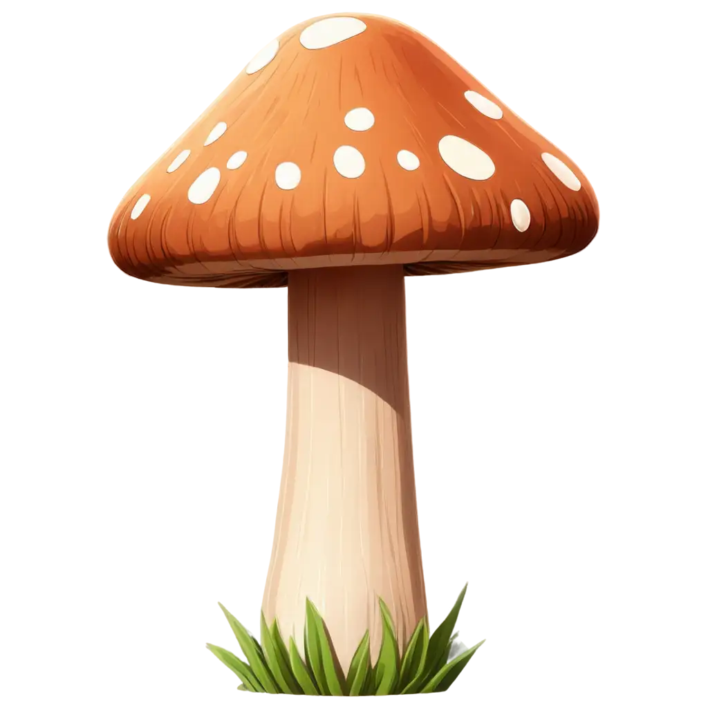 Cartoon-Mushroom-PNG-Playful-and-Vibrant-Fungi-Illustration