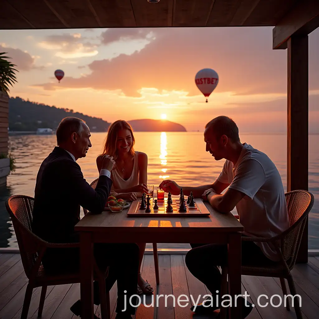 SunAI-Image-Prompt-Expansionset-Celebration-by-the-Sea-with-Vladimir-Putin-and-Francesco-Totti-Playing-Chess