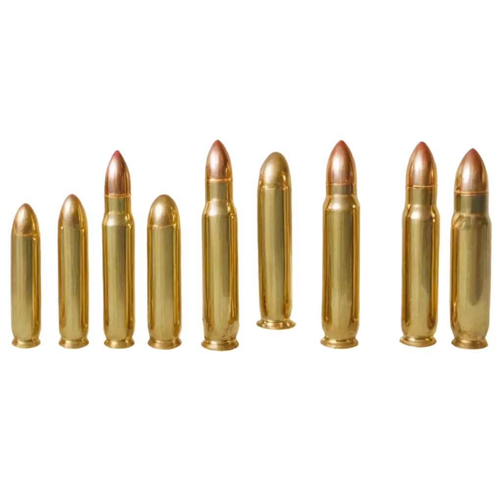 Golden-Bullets-PNG-Elevate-Your-Visuals-with-Striking-Clarity