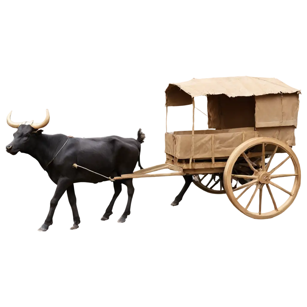 BullockBullock-Cart-PNG-Usage-Cart-PNG-Image-HighQuality-Transparent-Background-for-Versatile-Use